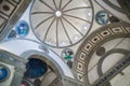 Ceiling of Pazzi Chapel by Filippo Brunelleschi Basilica Santa Royalty Free Stock Photo